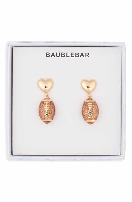 Football Love Drop Earrings