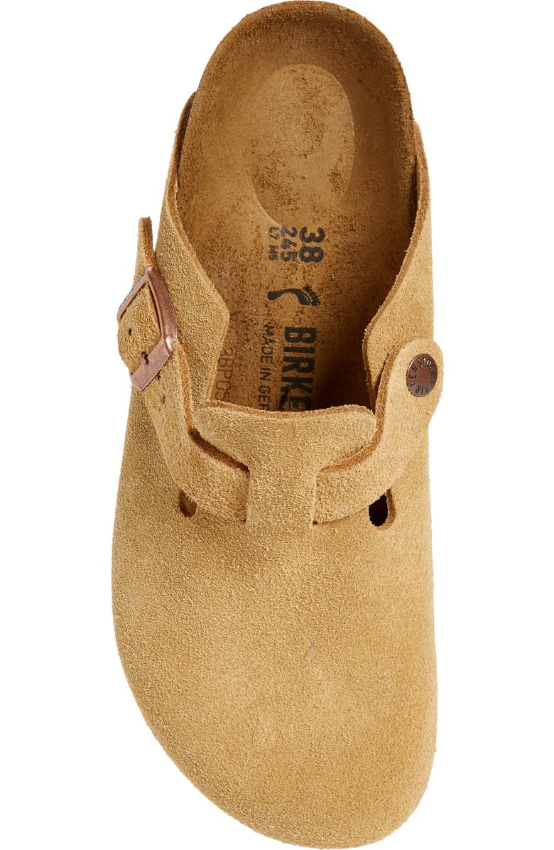 Birkenstock Boston Clog, Alternate, color, Latte Cream