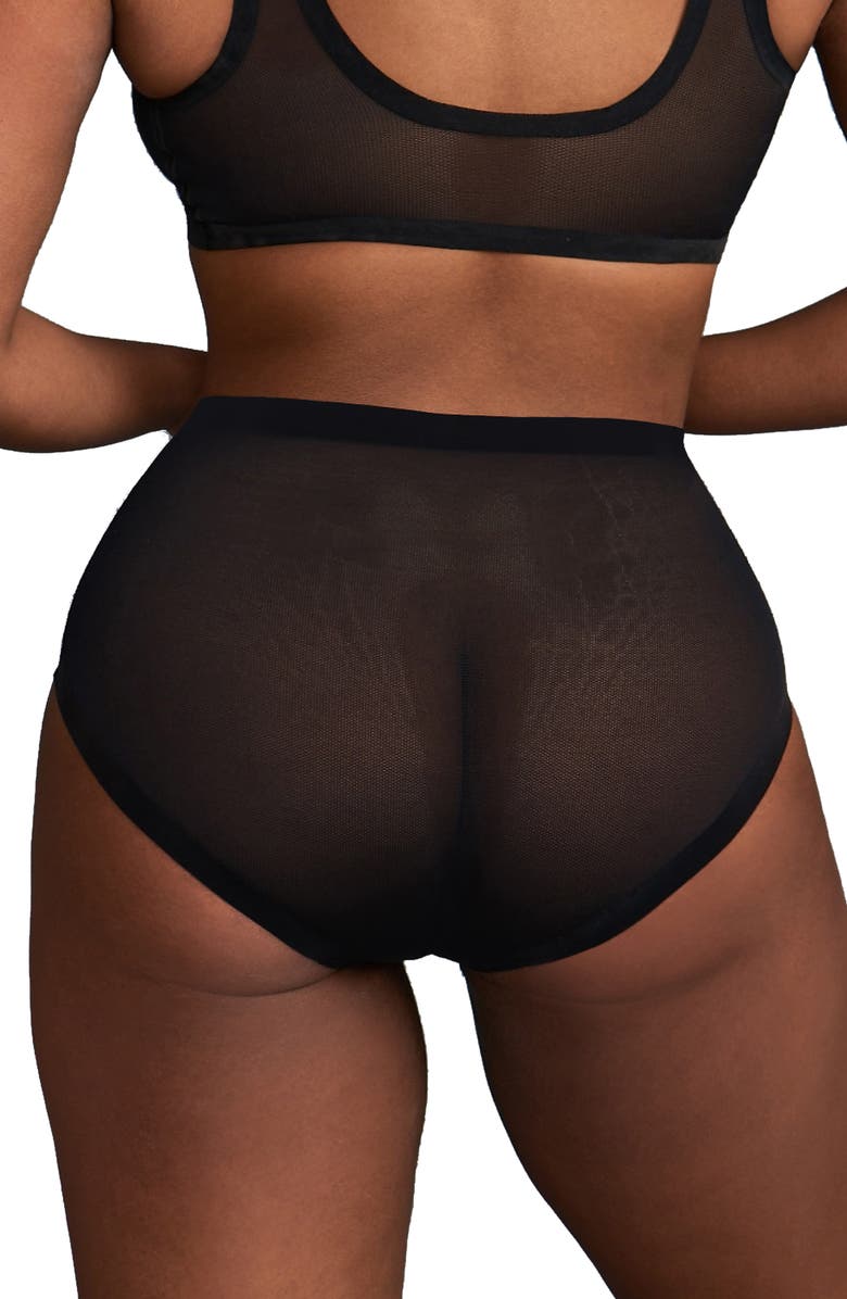 EBY 2-Pack Sheer High Waist Panties, Alternate, color, 