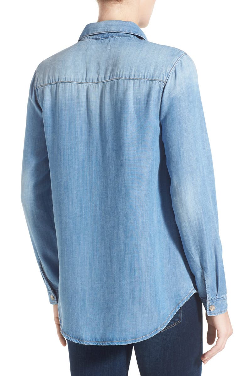 Mavi Jeans 'Sammy' Tencel<sup>®</sup> Chambray Shirt, Alternate, color, 