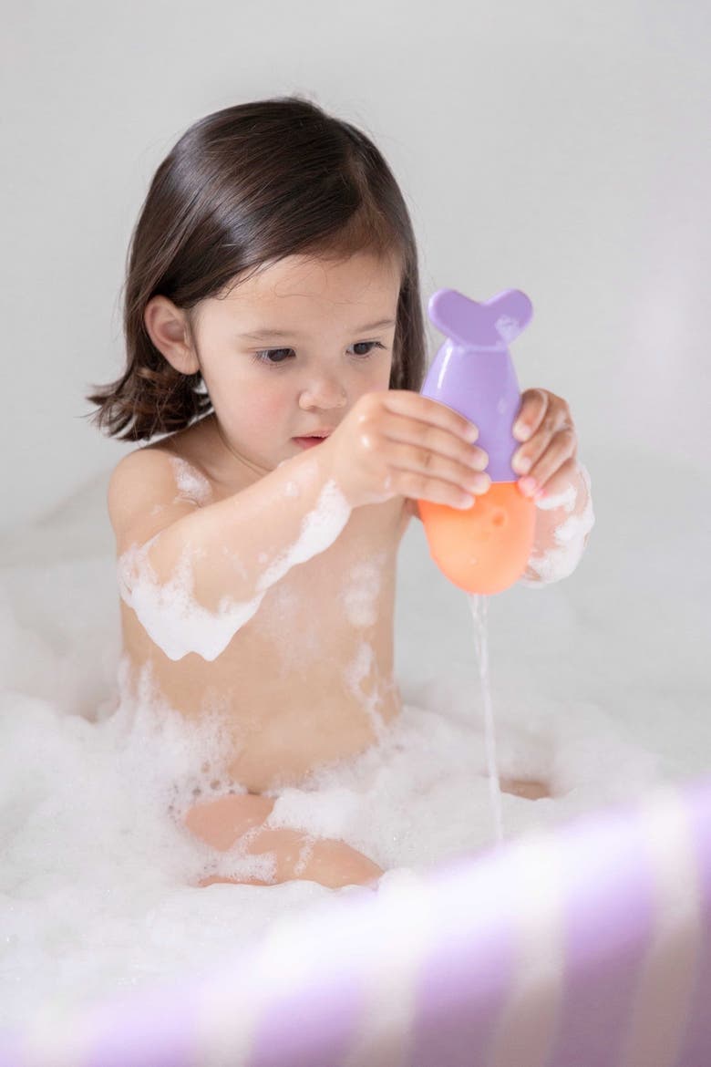 Squeezi Whale Soft Silicone Squeeze Bath Toy, Alternate, color, Multi