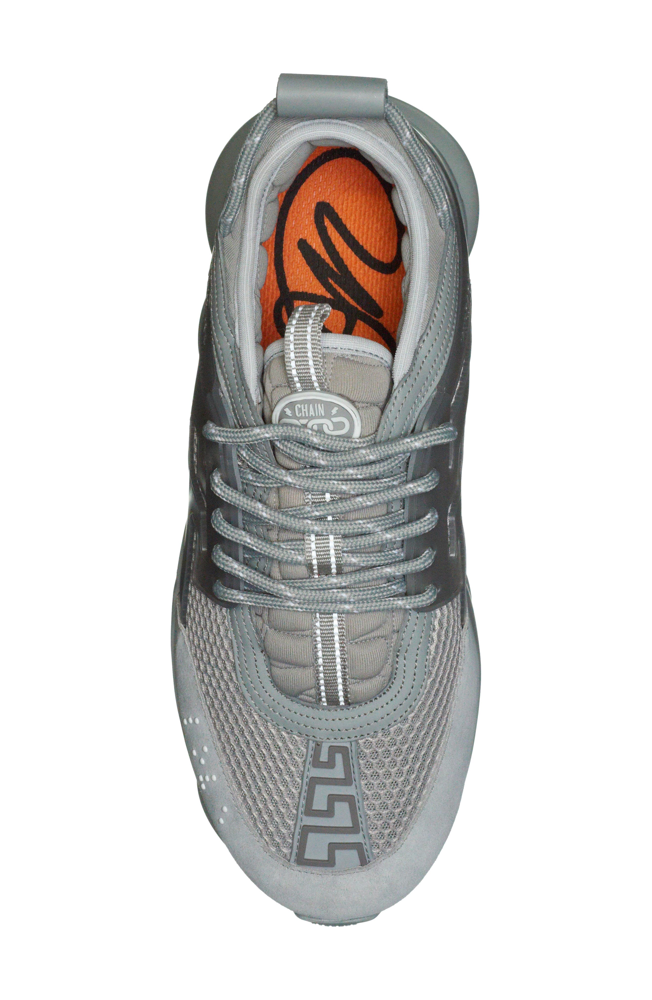 Chain Reaction Sneaker, Alternate, color, GREY