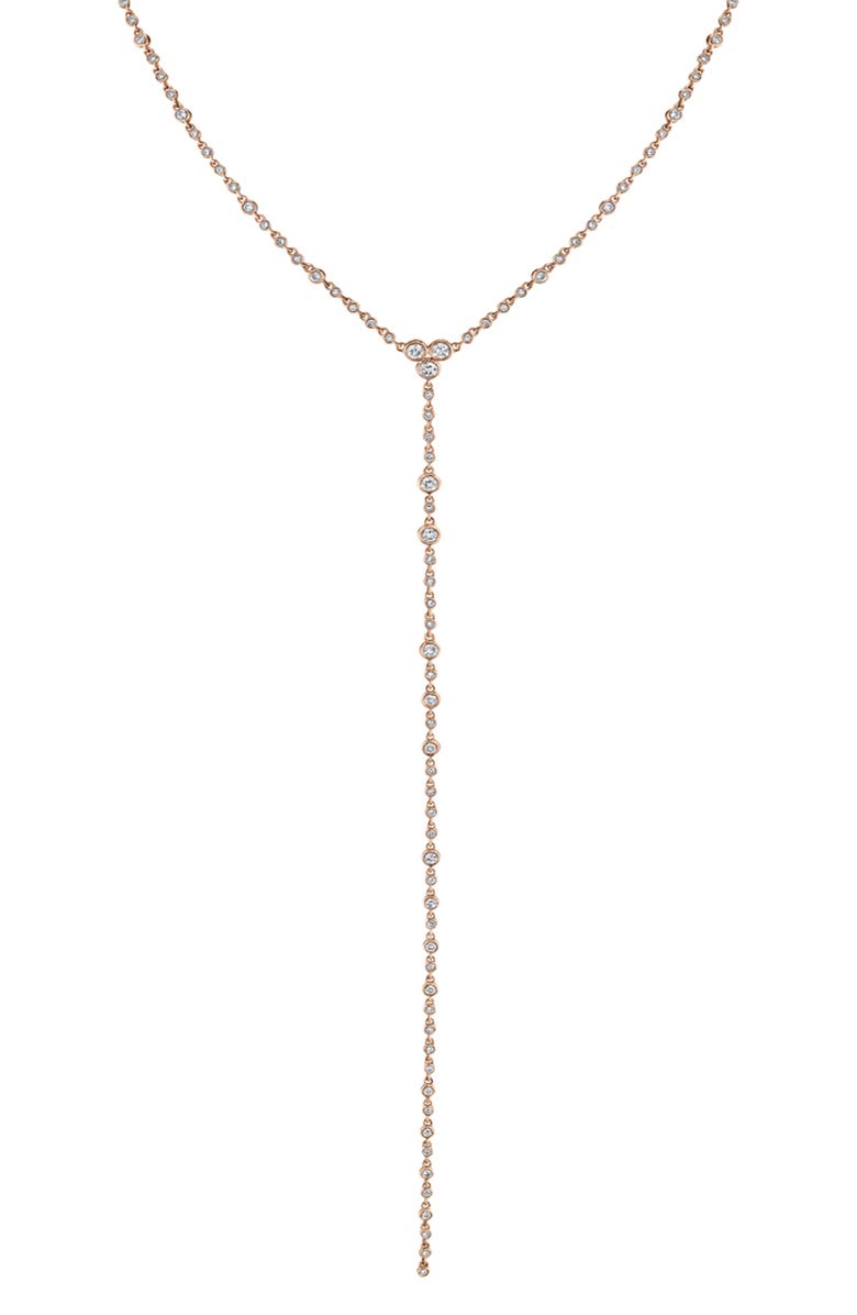 SHAY Infinity Diamond Y-Necklace, Main, color, 