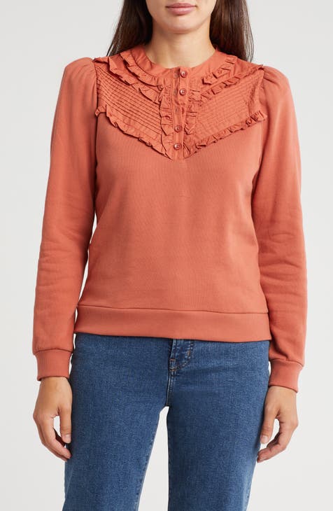 Fifi Frilly Combo Sweatshirt