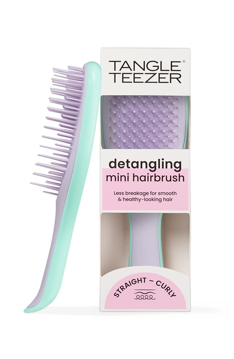 Tangle Teezer Mini Ultimate Detangling Hairbrush, Alternate, color, Lilac Mint