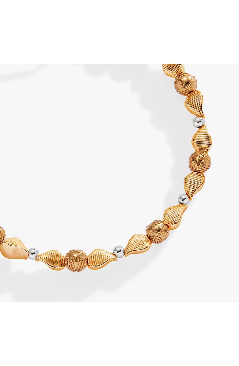 Alex and Ani Harry Potter<sup>™</sup> Golden Snitch Beaded Bangle Bracelet, Alternate, color, Two Tone