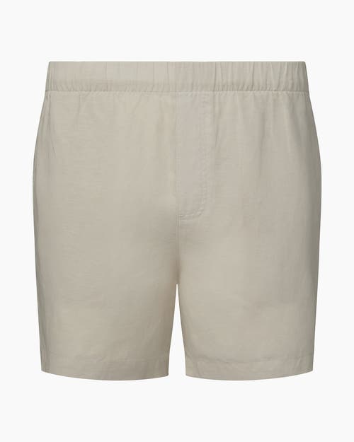 Onia Linen Home Short In Stone