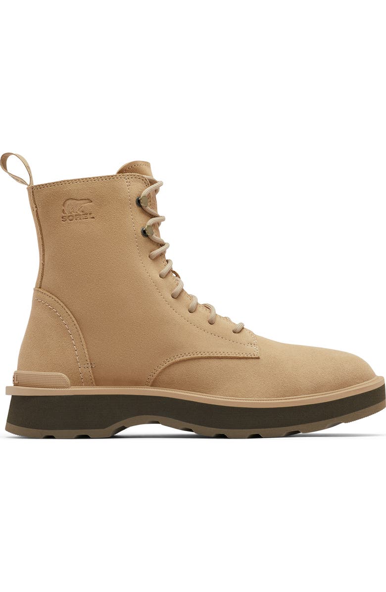 SOREL Hi-Line Waterproof Lace-Up Boot, Alternate, color, Canoe/ Major