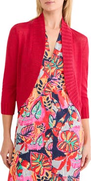 NIC+ZOE Linen Blend Bolero Cardigan