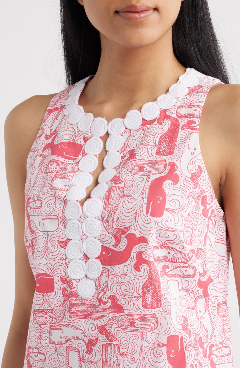 Lilly Pulitzer<sup>®</sup> Romey Sleeveless Romper, Alternate, color, Paradise Punch Thar She Blows