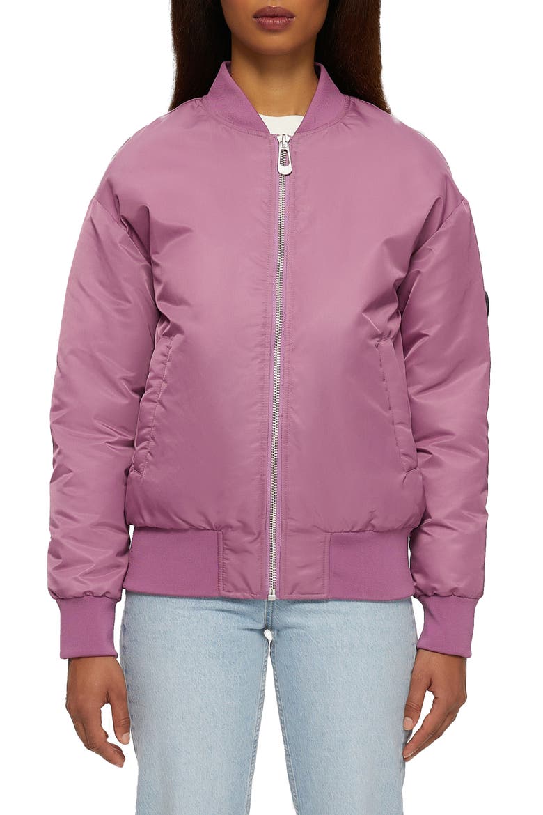 Chelsea Bomber Jacket, Main, color, MAUVE