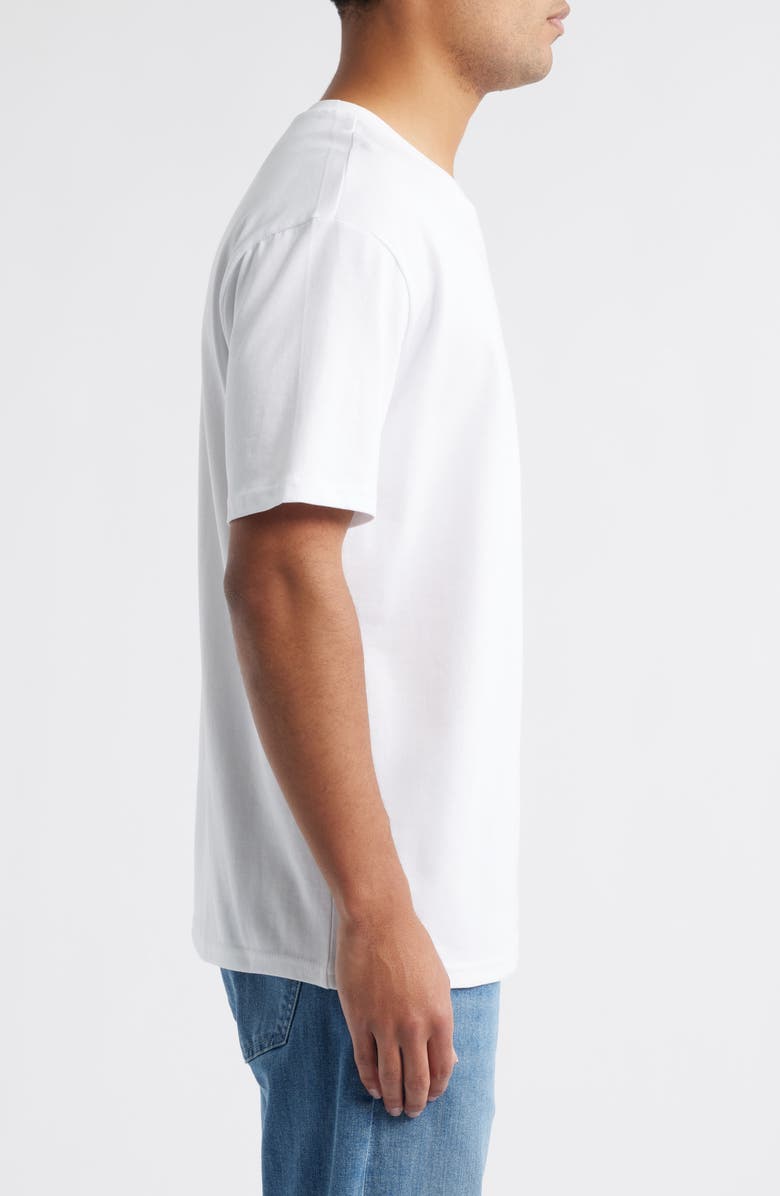 Mavi Jeans Crewneck T-Shirt, Alternate, color, White