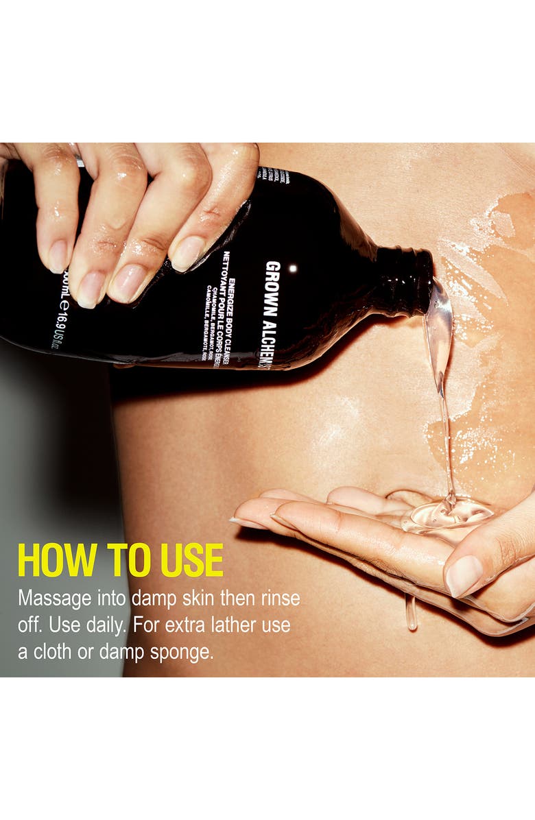 GROWN ALCHEMIST Energize Body Cleanser for Sensitive Skin, Alternate, color,