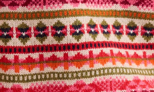 Seasalt Cornwall Percella Cove Fair Isle Merino Wool Blend Sweater In Multi