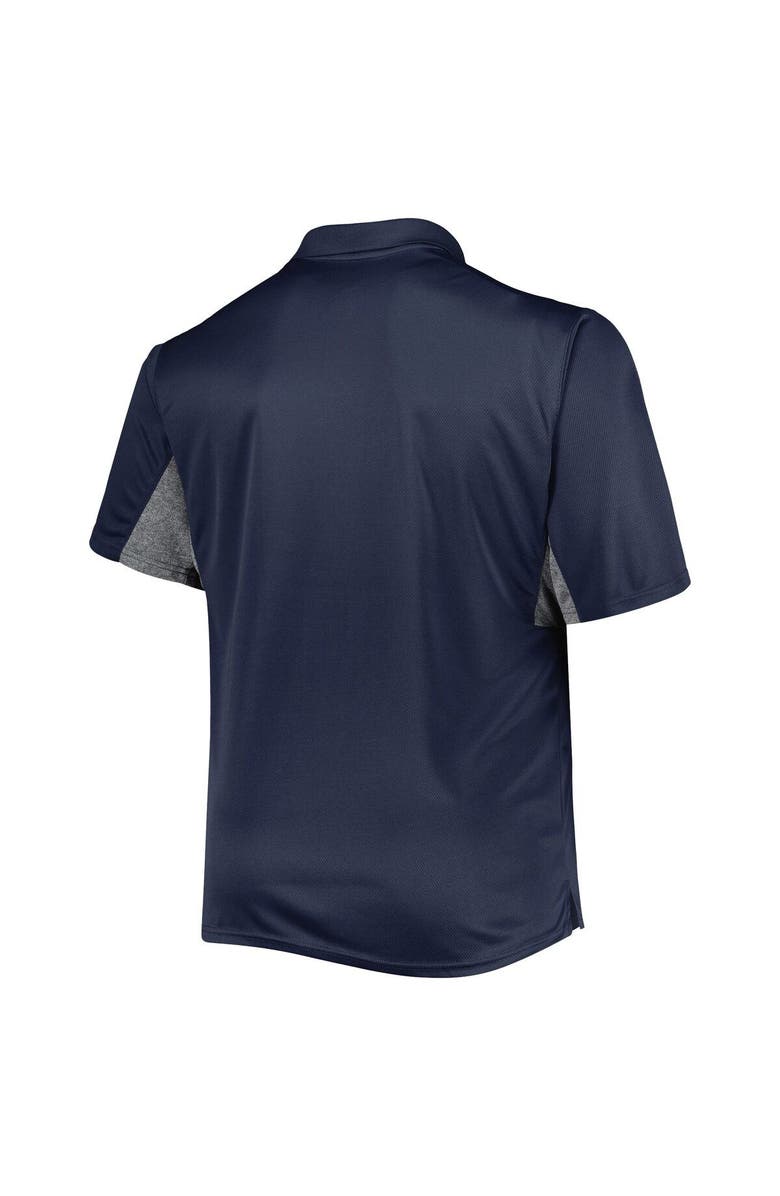PROFILE Men's Navy New England Patriots Big & Tall Team Color Polo, Alternate, color, Navy