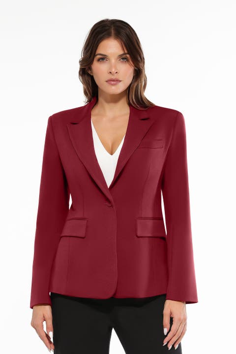 Shape-Sculpting Fitted Jacket