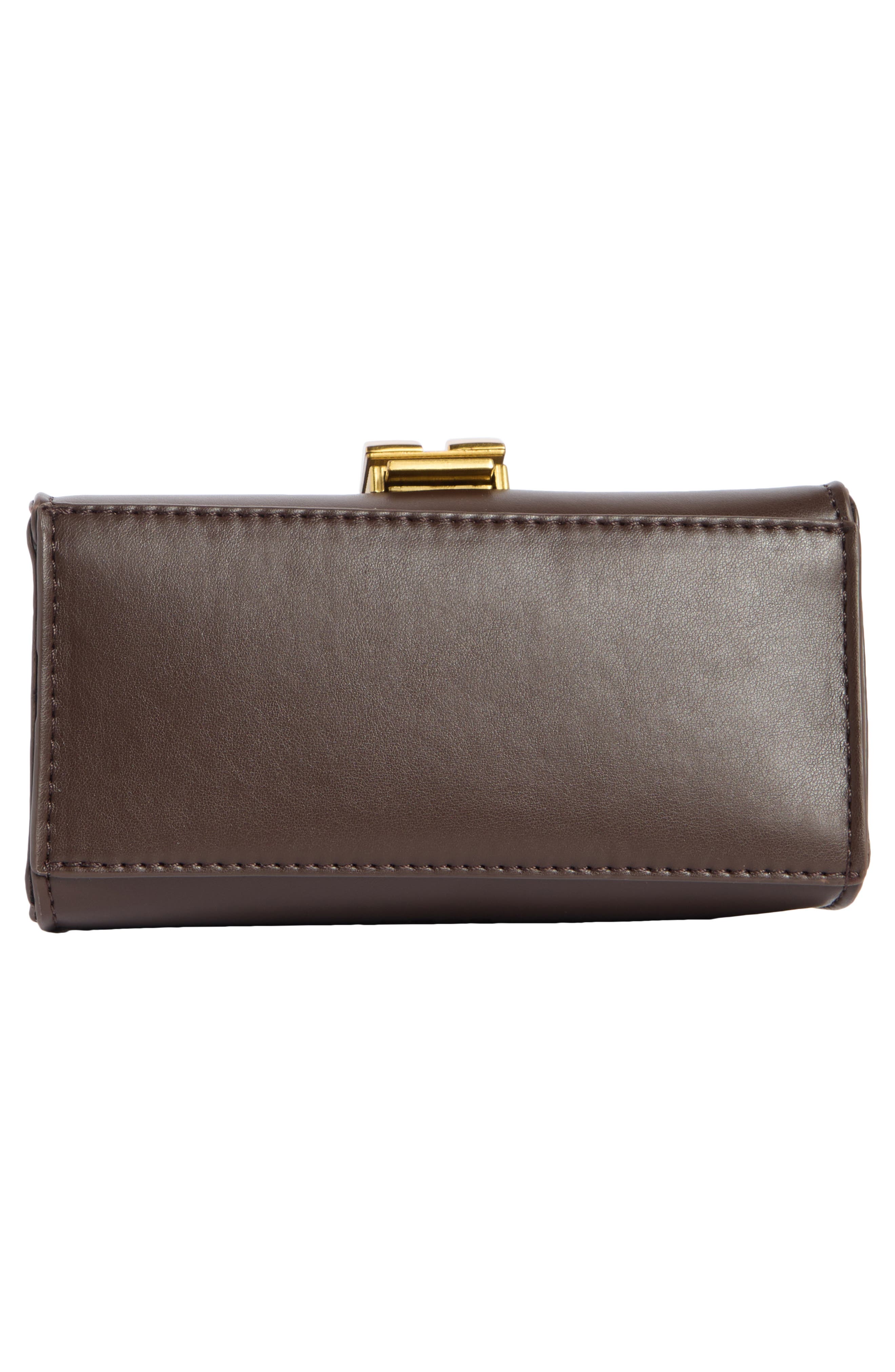Top Handle Crossbody Bag, Alternate, color, CHOCOLATE