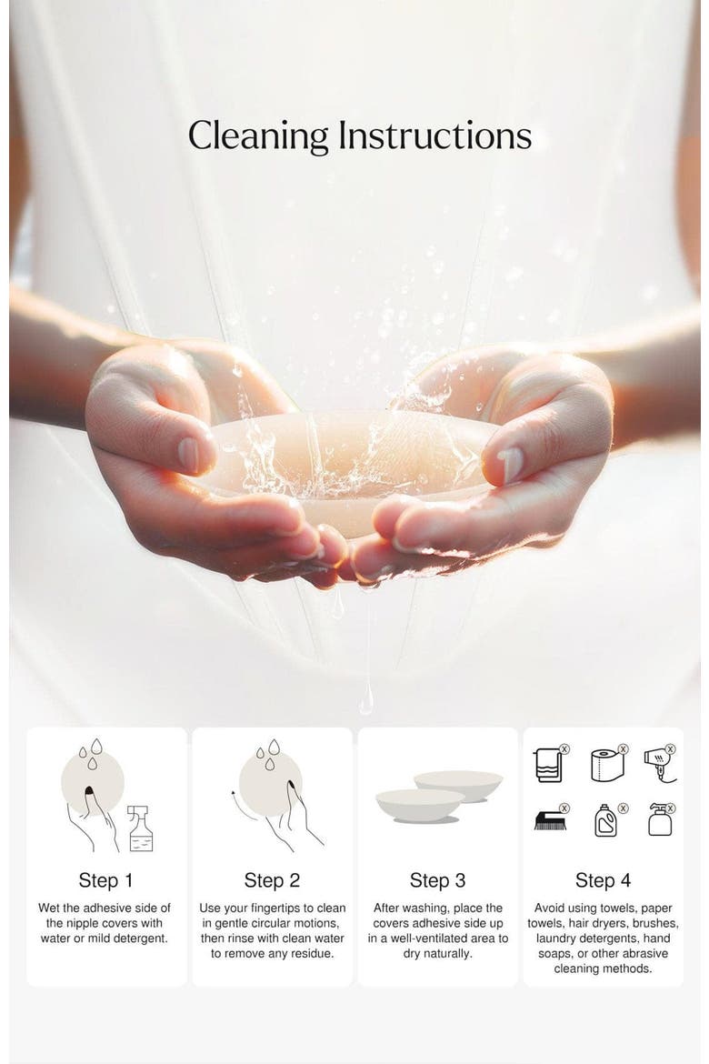 Silicone Nipple Covers, Alternate, color, Nude
