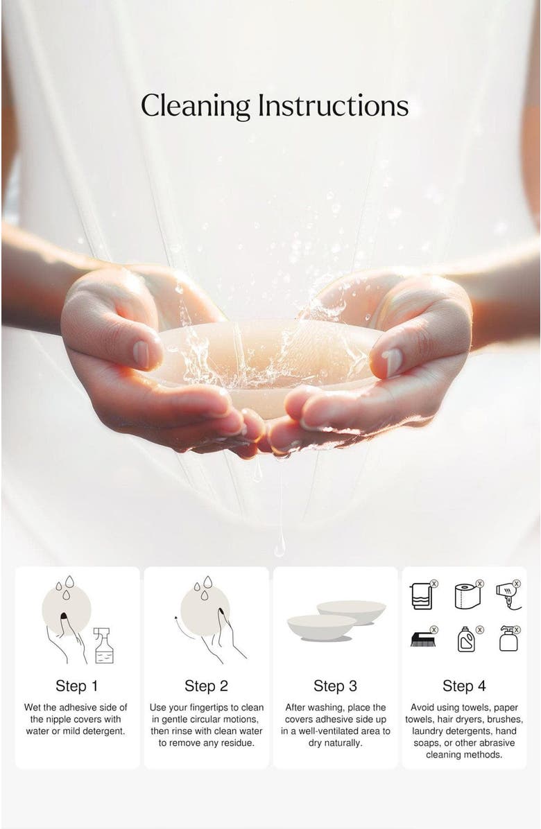 Popilush Silicone Nipple Covers, Alternate, color, Nude