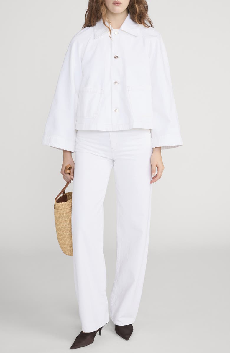 FRAME The Denim Swing Jacket, Alternate, color, 