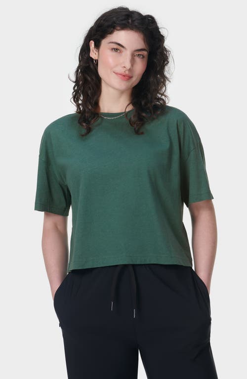 Sweaty Betty Essential Crewneck T-shirt In Glade Green