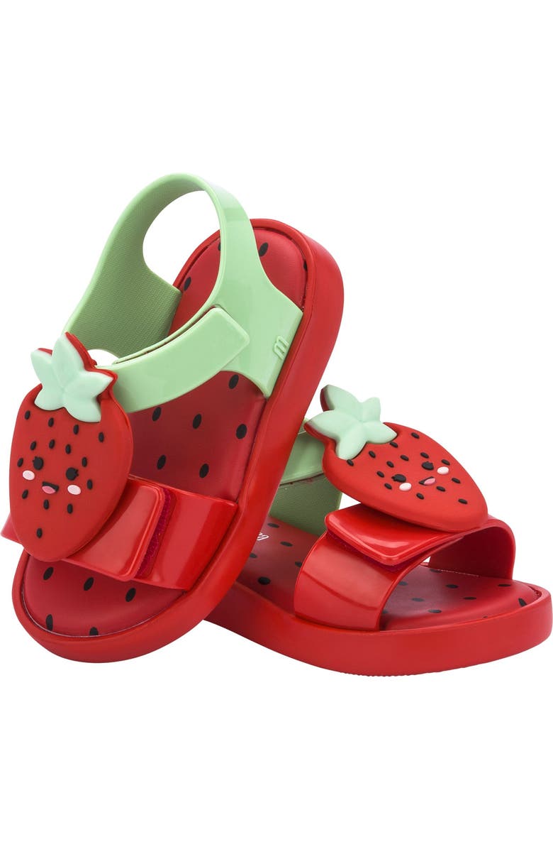 Mini Melissa Kids' Jump Fruitland Jelly Sandal, Alternate, color,