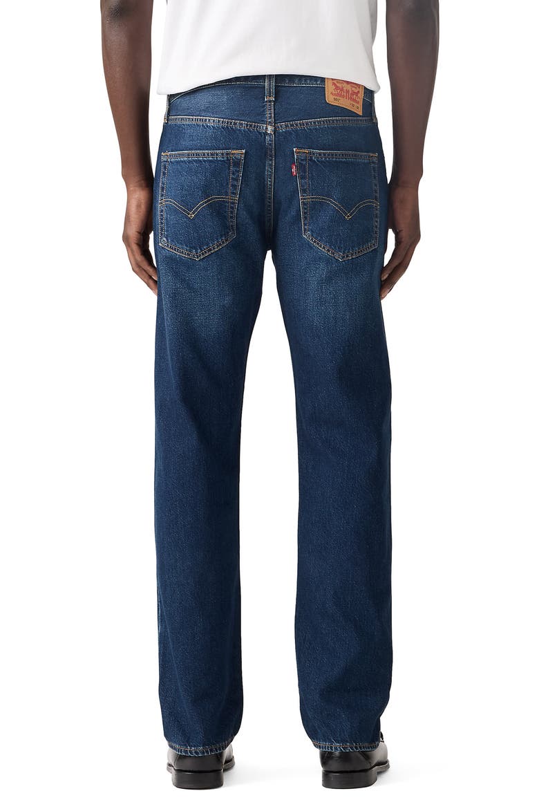 501® Original Straight Leg Jeans, Alternate, color, CAMP HANGOUTS LTWT