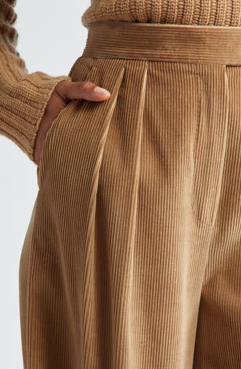 パンツ MAX MARA LERICI CORDUROY PANTS Max Mara Lerici Corduroy Pants Neutrals