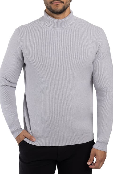 Ribbed Turtleneck Sweater