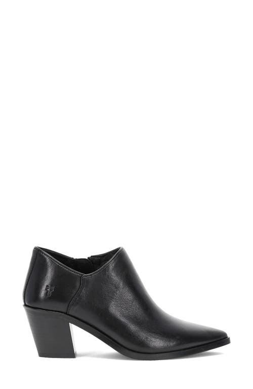 Frye Sara Western Bootie In Black