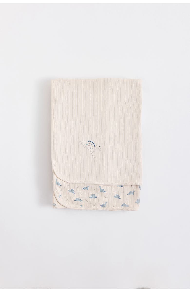 Babycottons Dinomyte Receiving Blanket, Main, color, Full-Print
