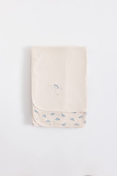 Dinomyte Receiving Blanket