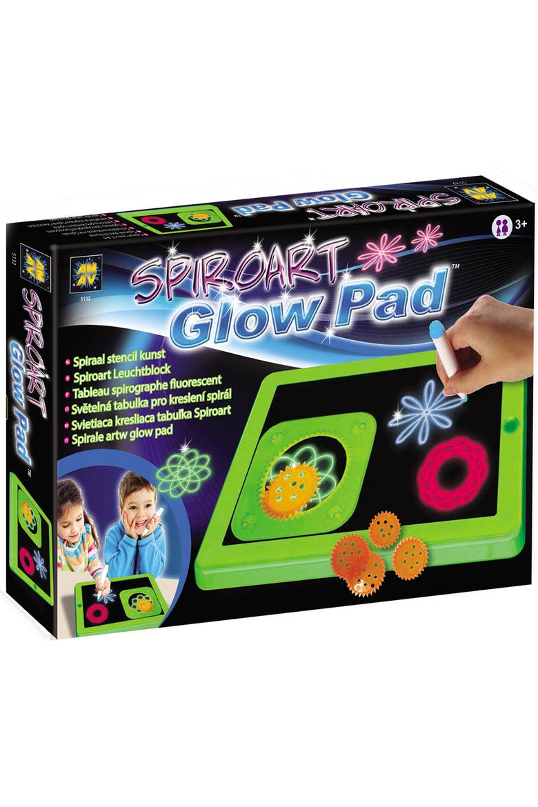 Amav Spiroart Glow Pad, Main, color, Multicolored