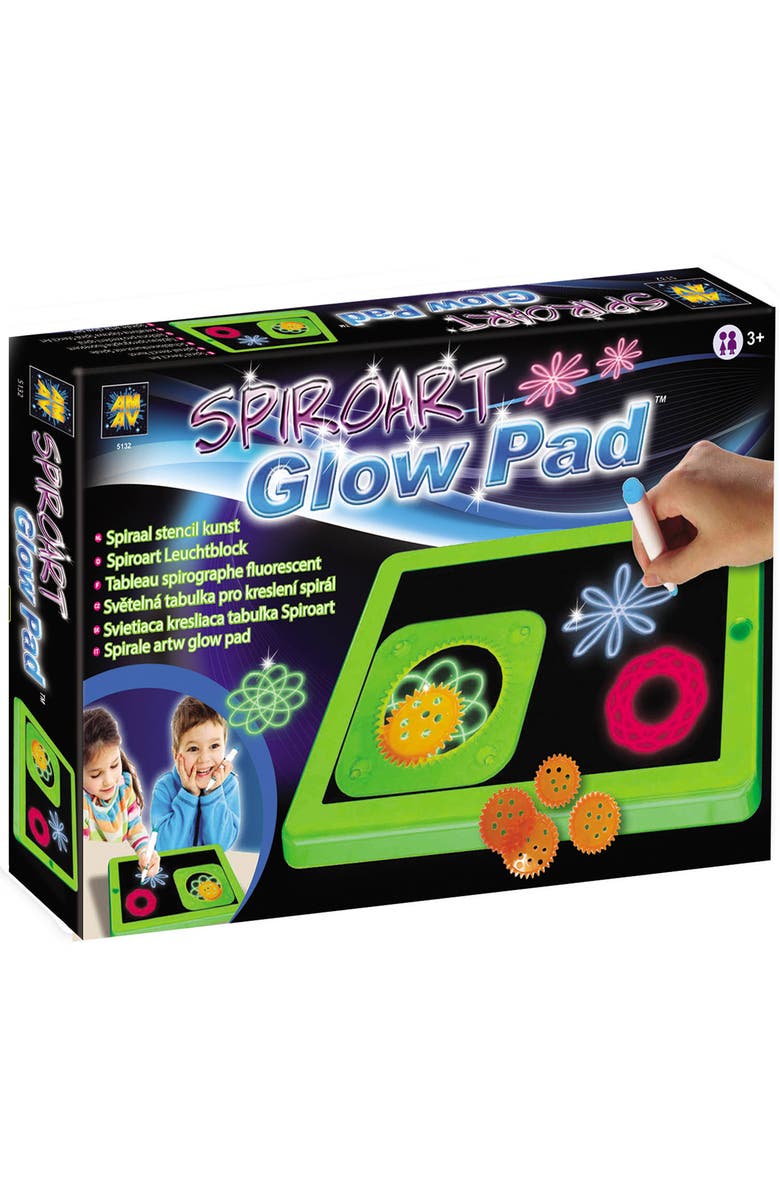 Amav Enterprises, Ltd. Amav Spiroart Glow Pad, Main, color, Multicolored