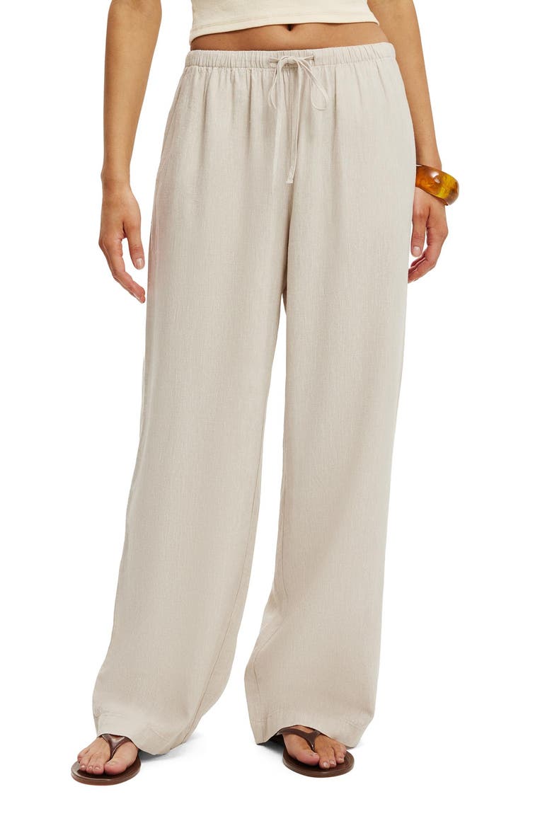 Women's Haven Wide Leg Pant, Main, color, Natural