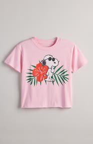 Treasure & Bond Kids' Crop Graphic T-Shirt
