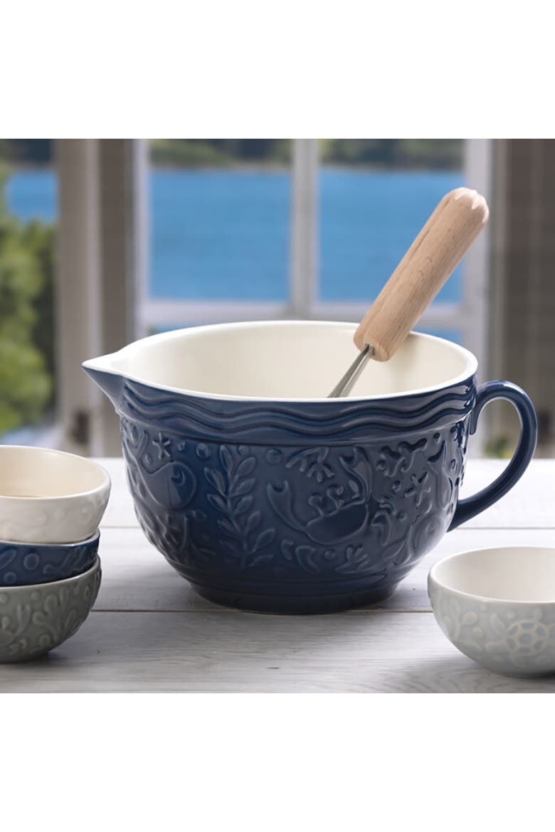 Nautical Collection Batter Bowl, 2 Quart, Alternate, color, Blue