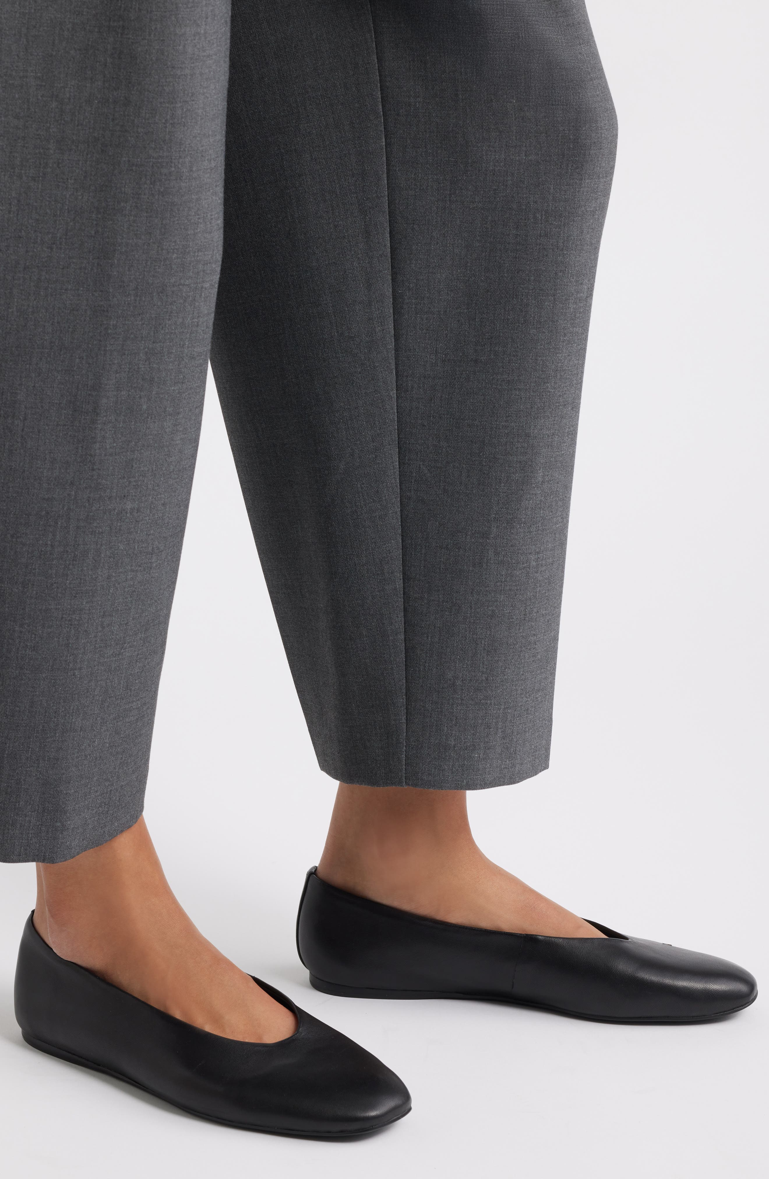 Nordstrom Maddox Ballet Flat, Alternate, color, Black