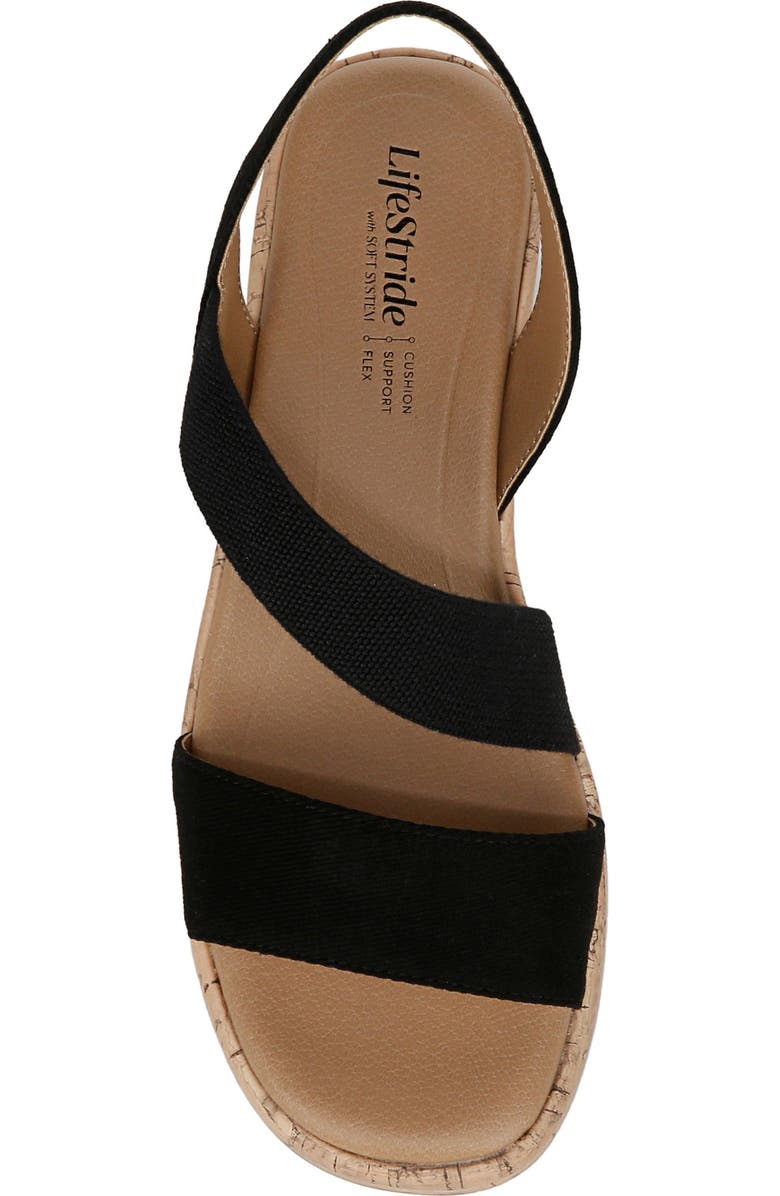 LifeStride Odette Sandal, Alternate, color, Black