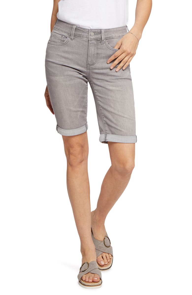 NYDJ Briella Roll Cuff Shorts, Main, color, 