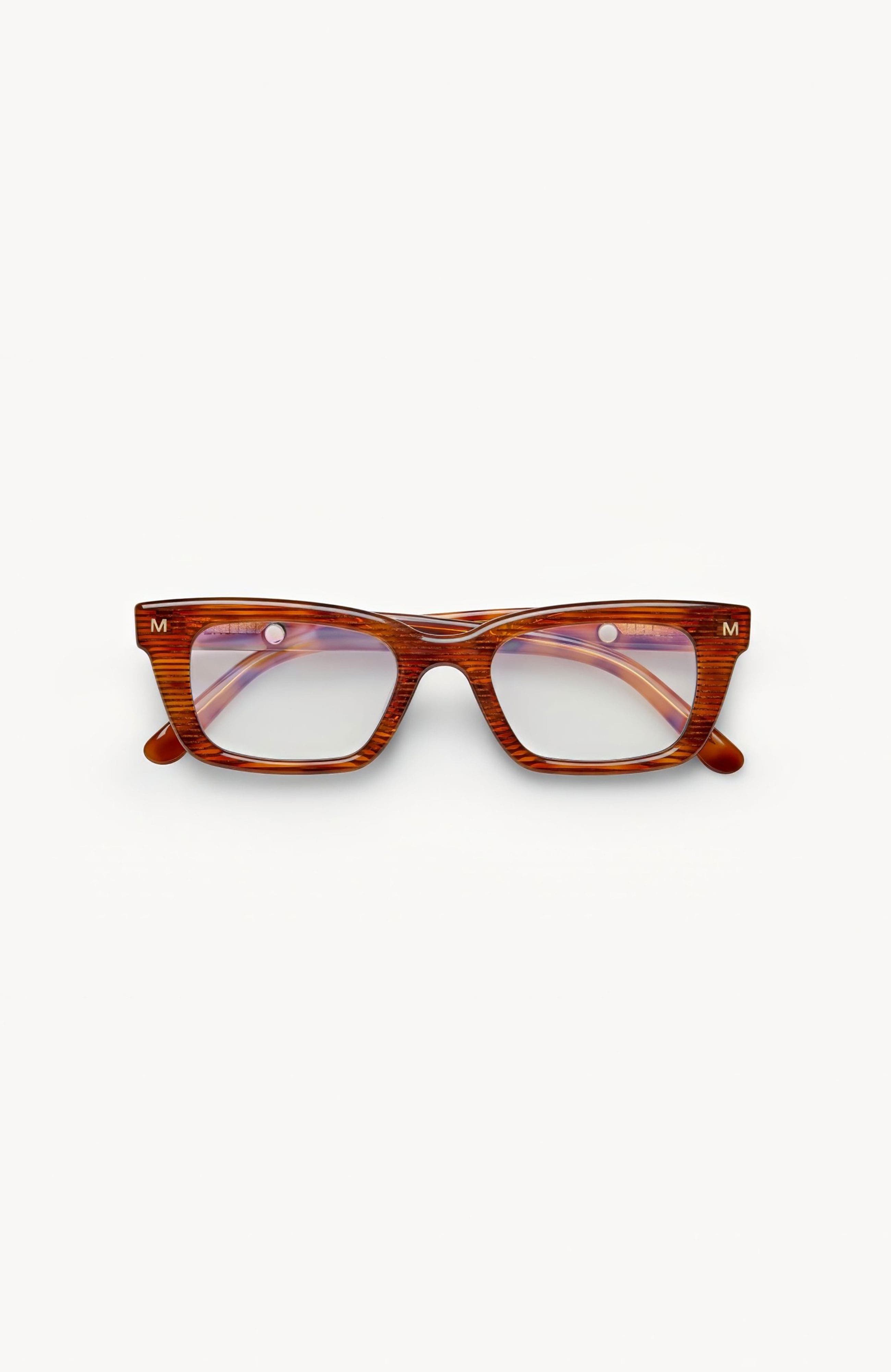 MACHETE Ruby Sunglasses in Dark Tortoise Stripe 