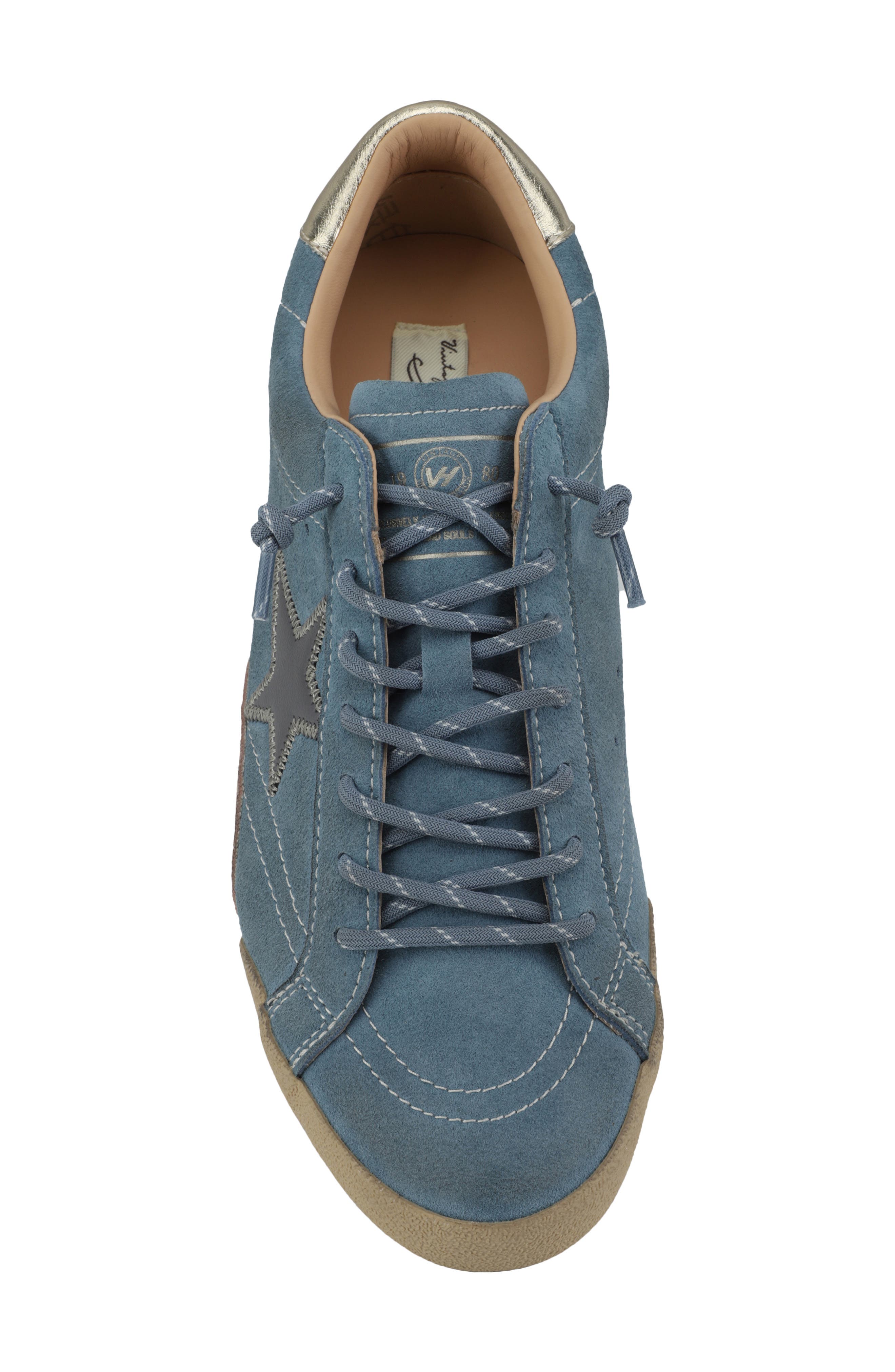 Legend Low Top Sneaker, Alternate, color, DISTRESSED BLUE