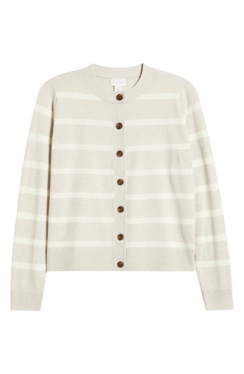 CASLON CASLON® CLASSIC CREWNECK CARDIGAN