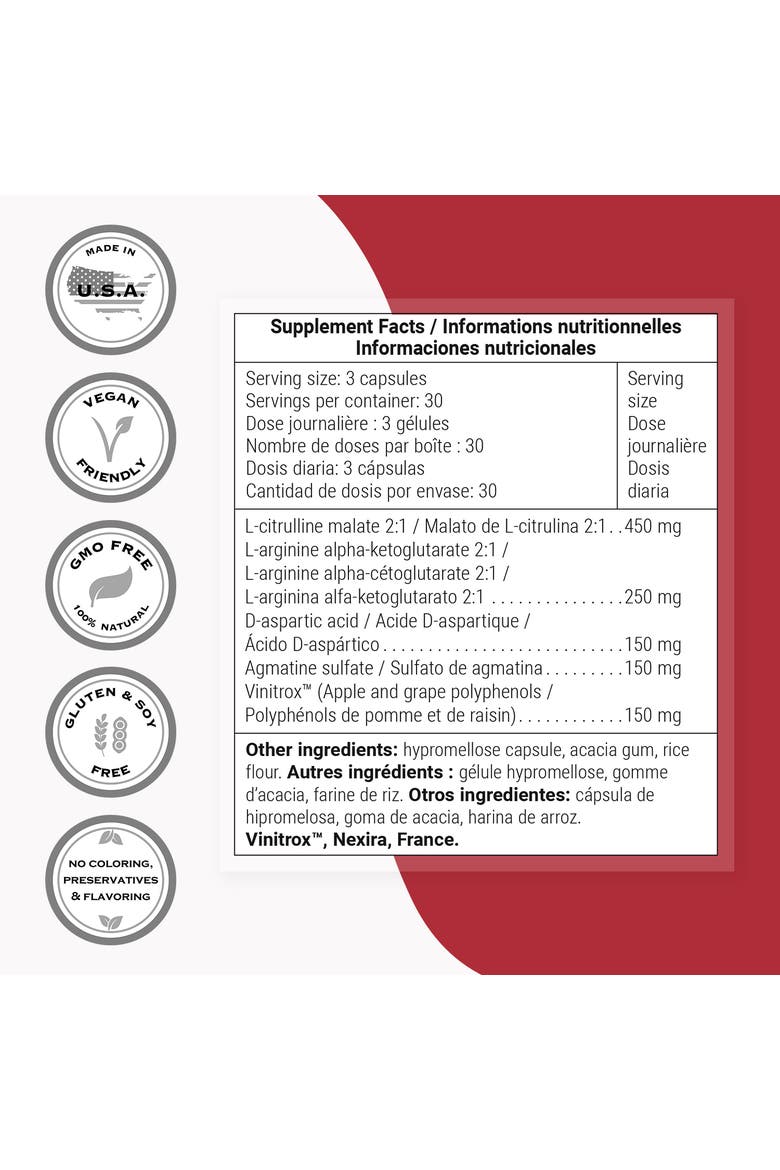 Nitric Oxide Formula, Alternate, color, None