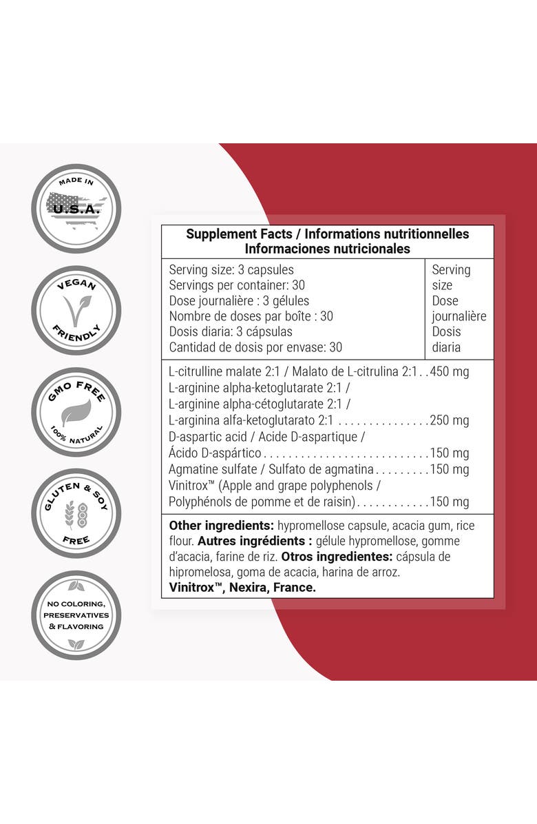 SuperSmart Nitric Oxide Formula, Alternate, color, NO COLOR