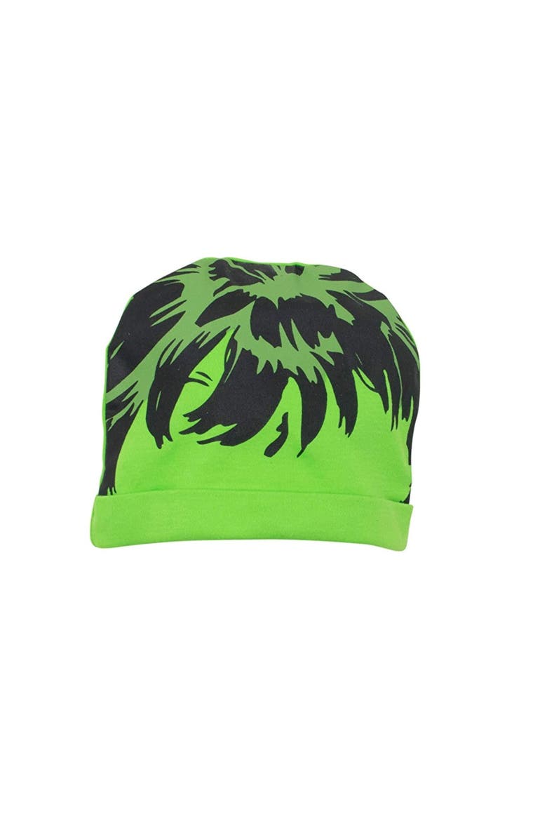 Avengers Bodysuit & Hat Set, Alternate, color, The Hulk Green