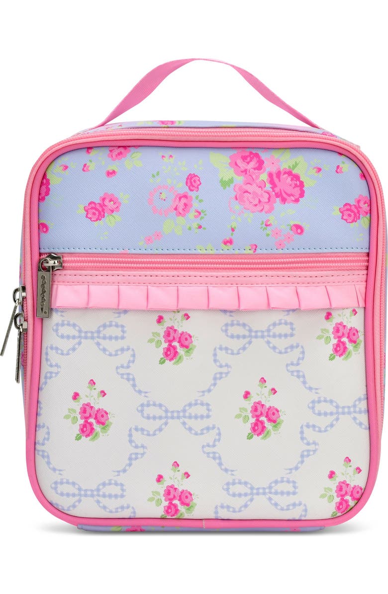 Iscream Kids' Ditsy Floral Lunch Tote, Main, color,