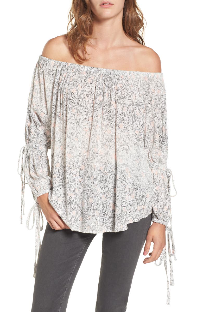 AG Sasha Off the Shoulder Top, Main, color, 