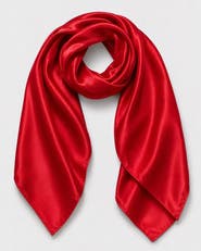 SILKSILKY Pure Silk Classic Elegant Square Scarf