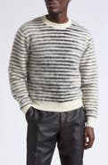 TOM FORD Brushed Striped Mohair Sweater